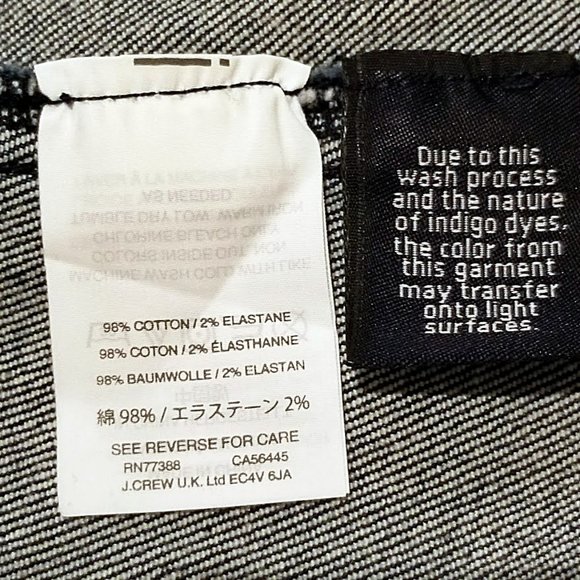 Madewell Dark Wash Zip Front A-Line Denim Blue Jean Mini Skirt 24 Womens 26.5x16 - Picture 10 of 11